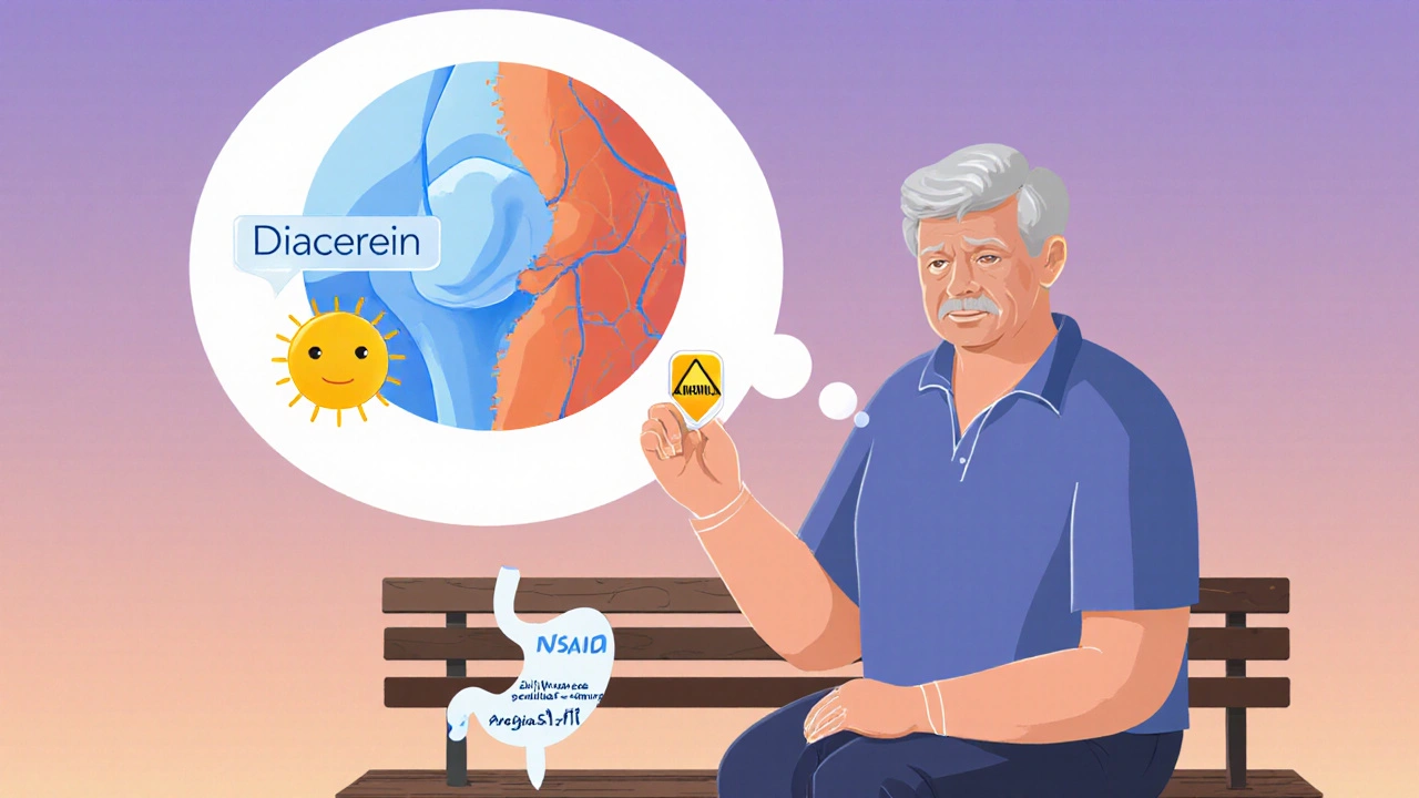 Diacerein vs Other Osteoarthritis Options: Detailed Comparison of Benefits, Risks & Alternatives