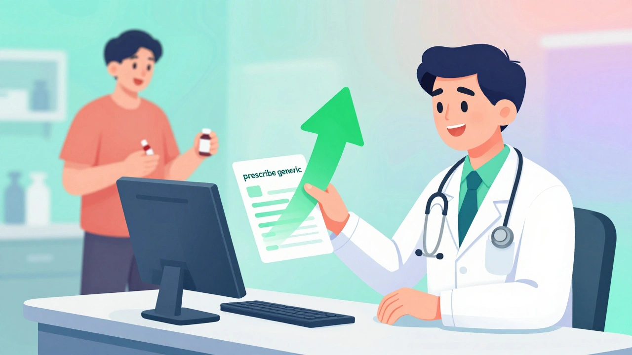 Generic Prescribing Incentives: How Rewards Shape Provider Decisions