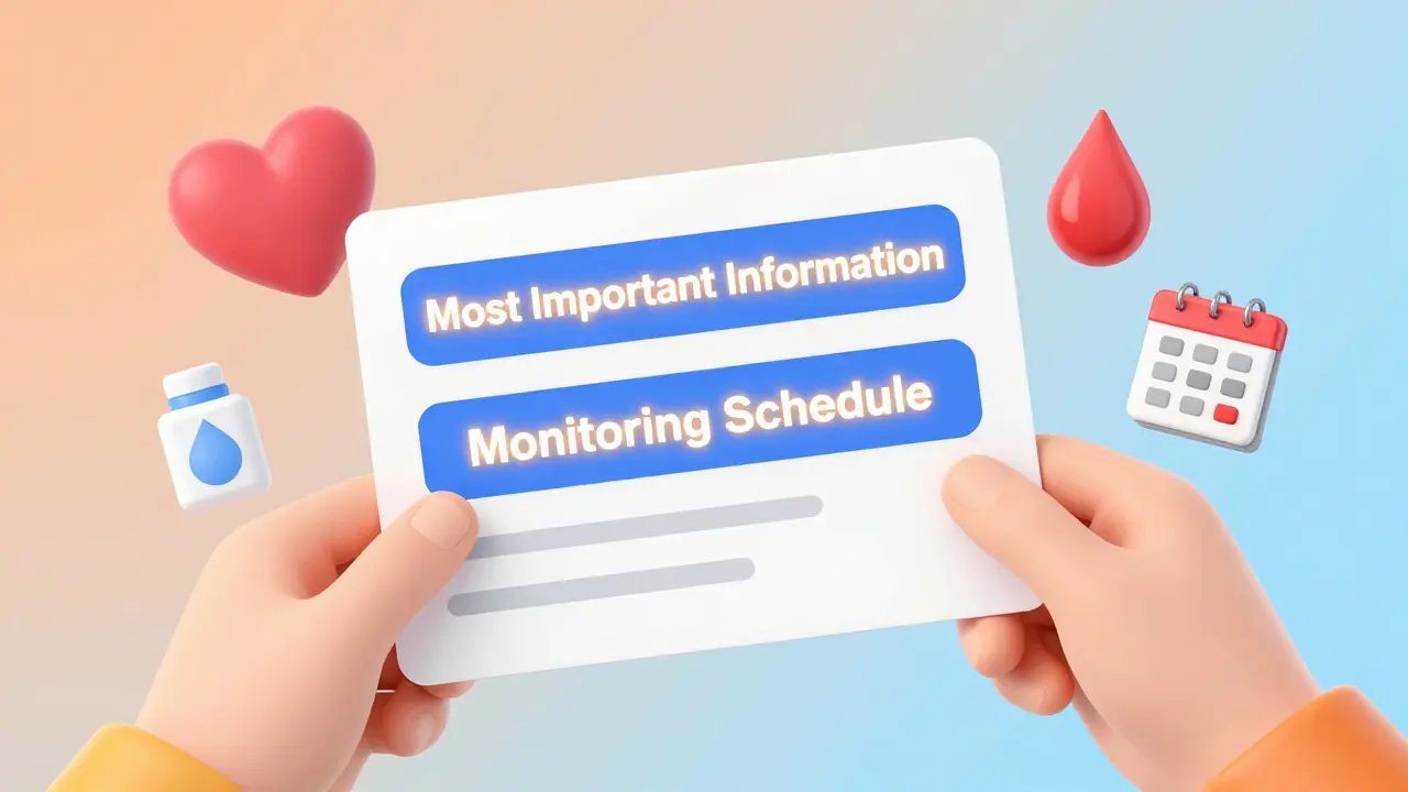 How to Read Medication Guides to Understand Risk and Monitoring Requirements