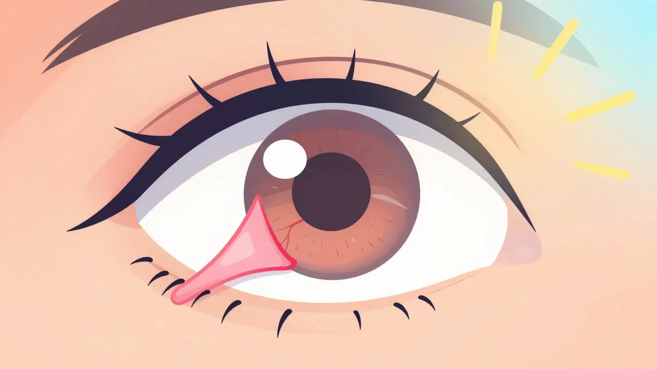 Pterygium: How Sun Exposure Causes Growth and What Surgery Can Do