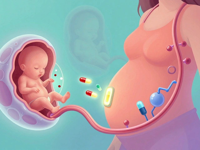How Medications Cross the Placenta and Affect the Fetus